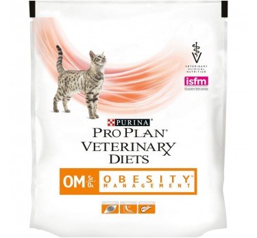 ПРО ПЛАН Сухой корм Purina Pro Plan Veterinary diets OM корм для кошек при ожирении, пакет, 350 г